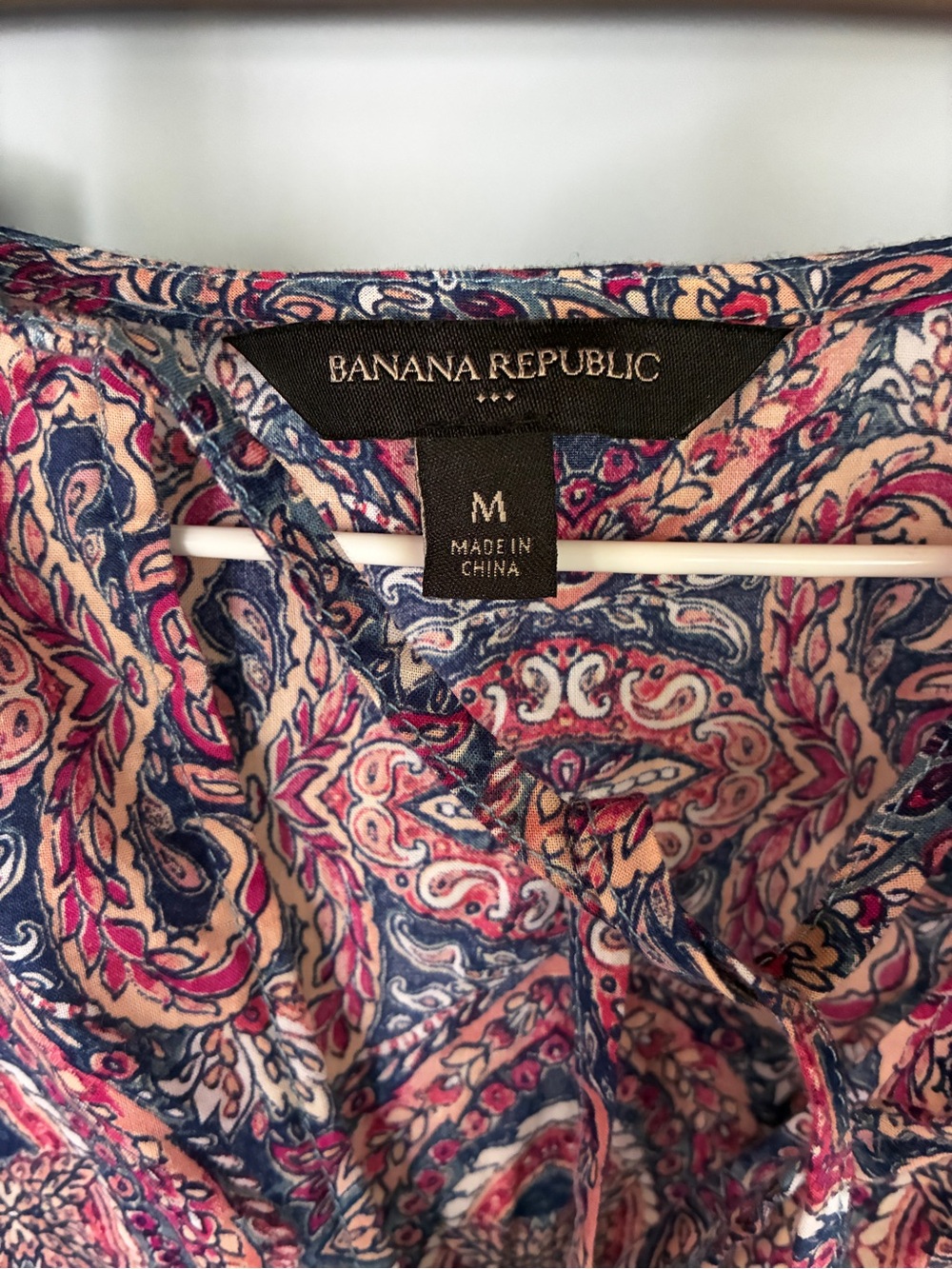 Banana Republic Boho Paisley Blouse - Multicolor